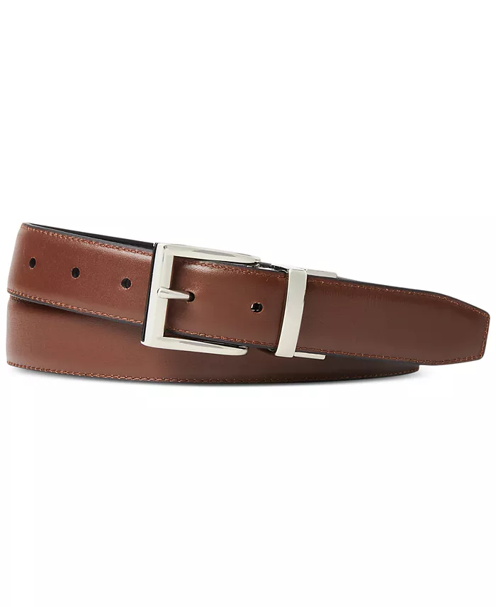 Polo Ralph Lauren Men's Reversible Leather Dress Belt Men's Fashion & Accessories