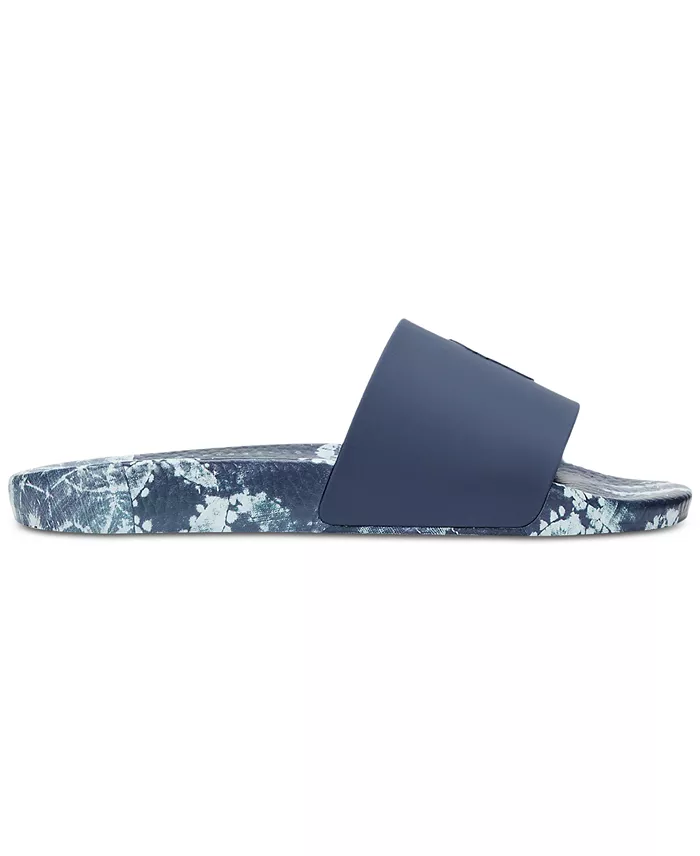 Polo Ralph Lauren Men's Scenic-Print Floral Side Sandals Men's Shoes