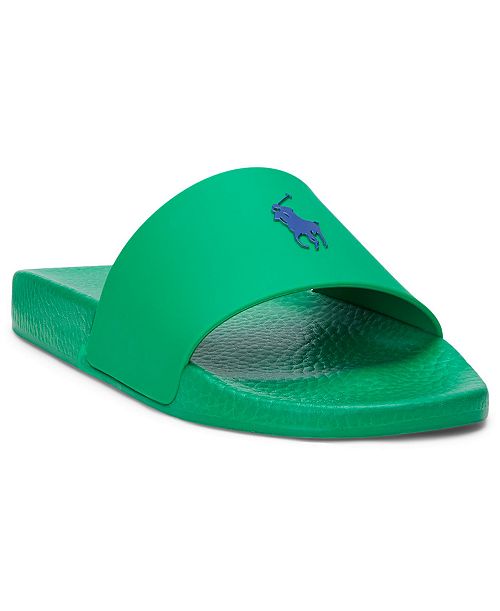 Polo Ralph Lauren Men's Signature Pony Slide Sandal Men's Shoes