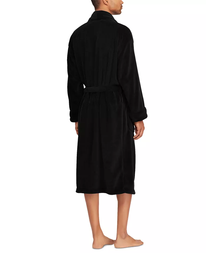 Polo Ralph Lauren Men's Sleepwear Soft Cotton Kimono Velour Robe Men's Fashion & Accessories