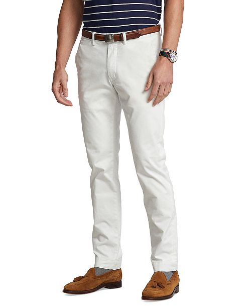 Polo Ralph Lauren Men's Slim-Fit Stretch Chino Pants Men's Fashion & Accessories