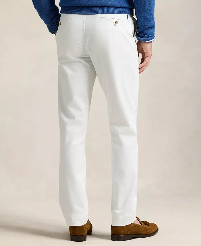Polo Ralph Lauren Men's Straight-Fit Washed Stretch Chino Pants Men's Fashion & Accessories
