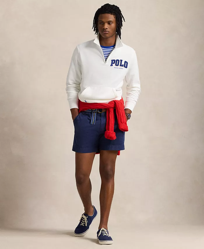 Polo Ralph Lauren Men's Stretch Waffle-Knit Sweatshirt Men's Fashion & Accessories