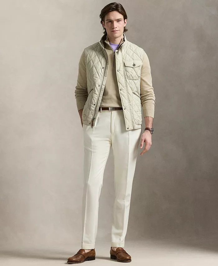 Polo Ralph Lauren Men's The Beaton Quilted Utility Vest Men's Fashion & Accessories