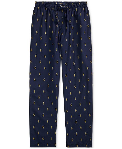 Polo Ralph Lauren Men's Woven Pajama Pants Men's Fashion & Accessories