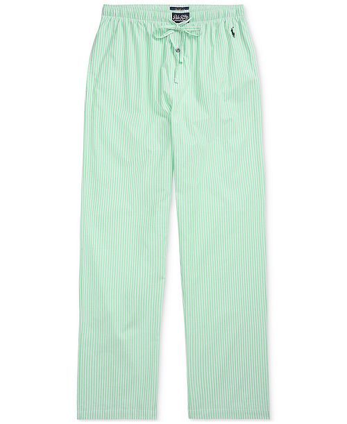 Polo Ralph Lauren Men's Woven Pajama Pants Men's Fashion & Accessories