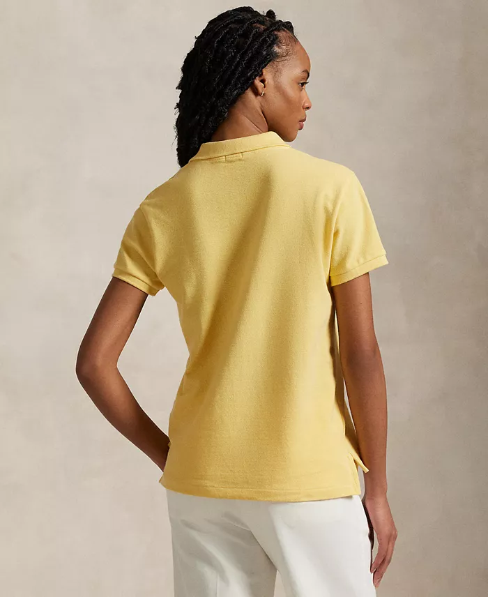 Polo Ralph Lauren Women's Classic-Fit Mesh Polo Shirt Women's Fashion Shoes & Accessories