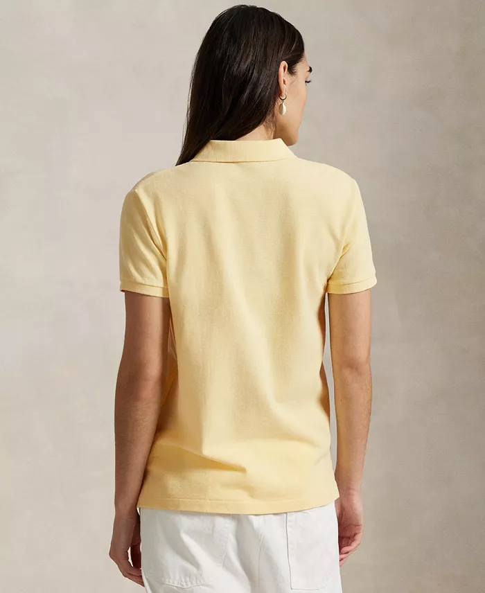 Polo Ralph Lauren Women's Classic-Fit Piqué Polo Shirt Women's Fashion Shoes & Accessories