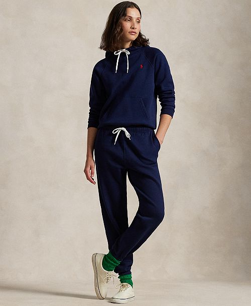 Polo Ralph Lauren Women's Fleece Athletic Sweatpants Women's Fashion Shoes & Accessories