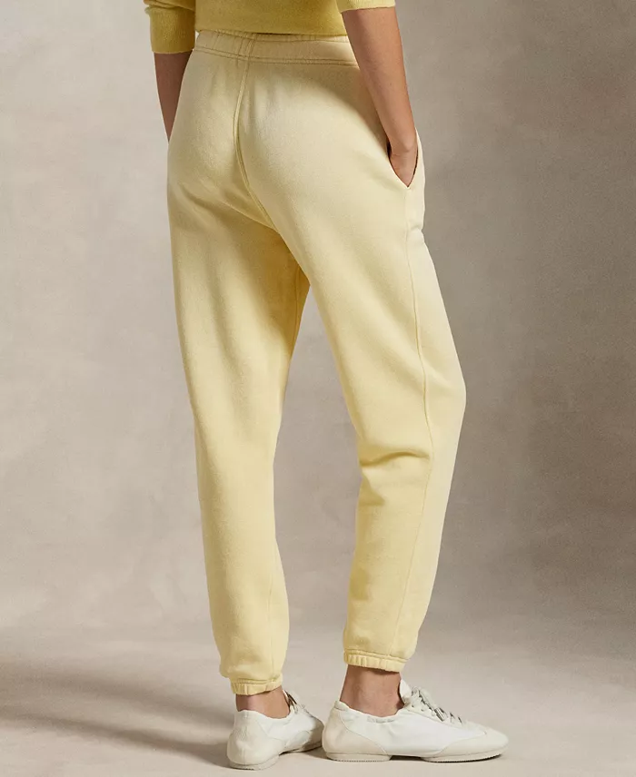 Polo Ralph Lauren Women's Lightweight Fleece Athletic Sweatpants Women's Fashion Shoes & Accessories