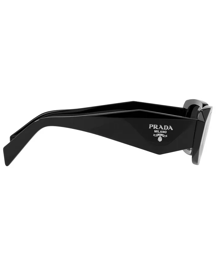 PRADA Symbole Rectangular Women's Sunglasses PR 17WS Women's Fashion Shoes & Accessories