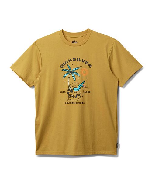 Quiksilver Men's Palm Snake Short Sleeve Tee Men's Fashion & Accessories