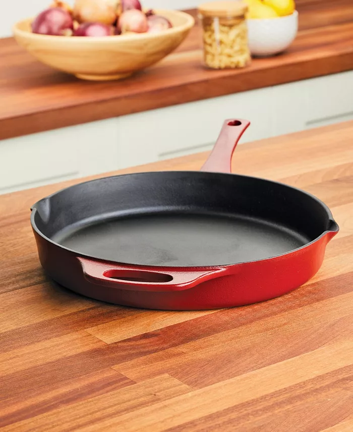 Rachael Ray Nitro Cast Iron 12" Skillet Kitchen & Dining