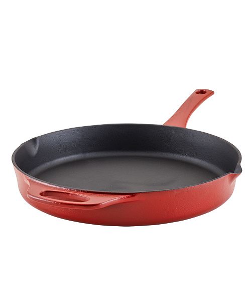 Rachael Ray Nitro Cast Iron 12" Skillet Kitchen & Dining