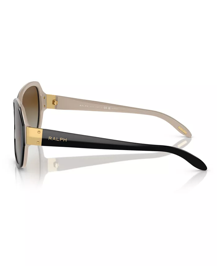 Ralph By Ralph Lauren Women's Polarized Sunglasses Gradient Polar RA5138 Women's Fashion Shoes & Accessories
