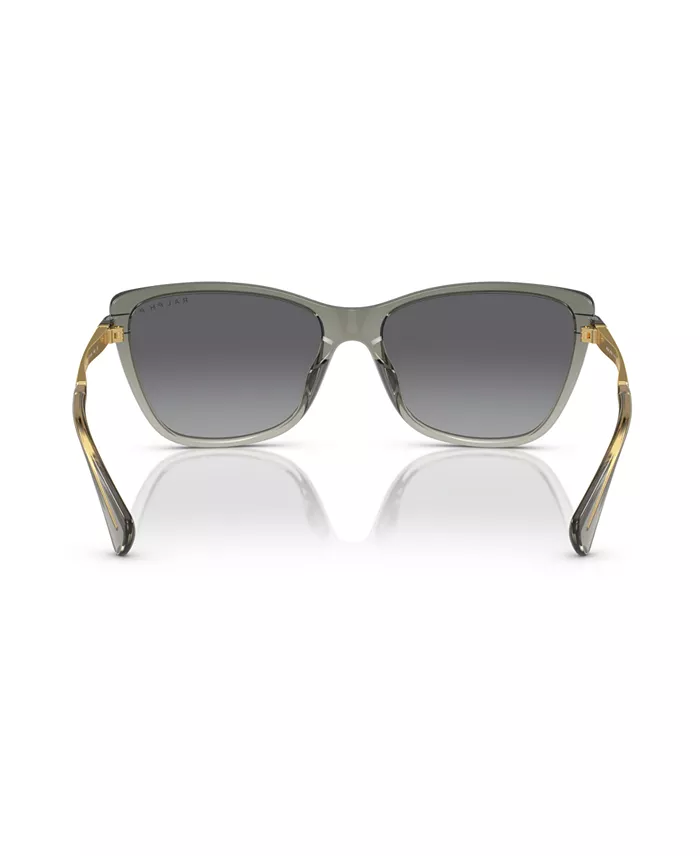 Ralph Lauren Ralph By Women's Polarized Sunglasses Gradient RA5308U Women's Fashion Shoes & Accessories