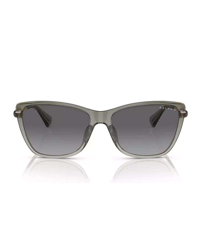 Ralph Lauren Ralph By Women's Polarized Sunglasses Gradient RA5308U Women's Fashion Shoes & Accessories