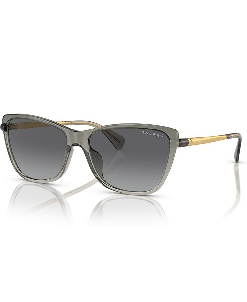 Ralph Lauren Ralph by Women's Polarized Sunglasses Gradient RA5308U Women's Fashion Shoes & Accessories