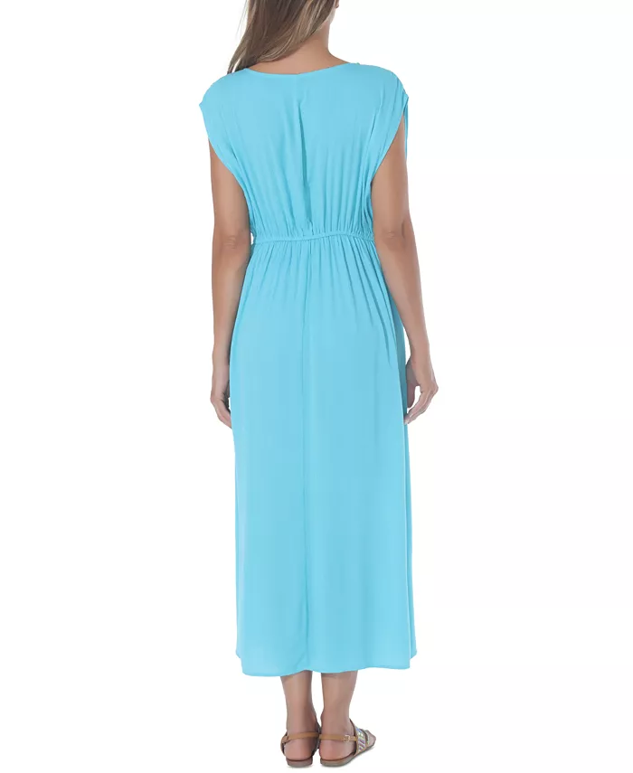 Raviya Front-Slit Cover-Up Dress Women's Fashion Shoes & Accessories