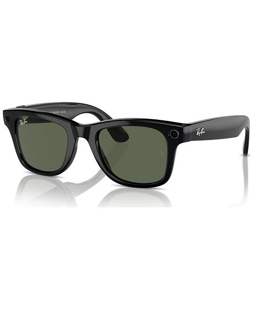Ray-Ban Meta Wayfarer Unisex AI Sunglasses RW4006 Women's Fashion Shoes & Accessories
