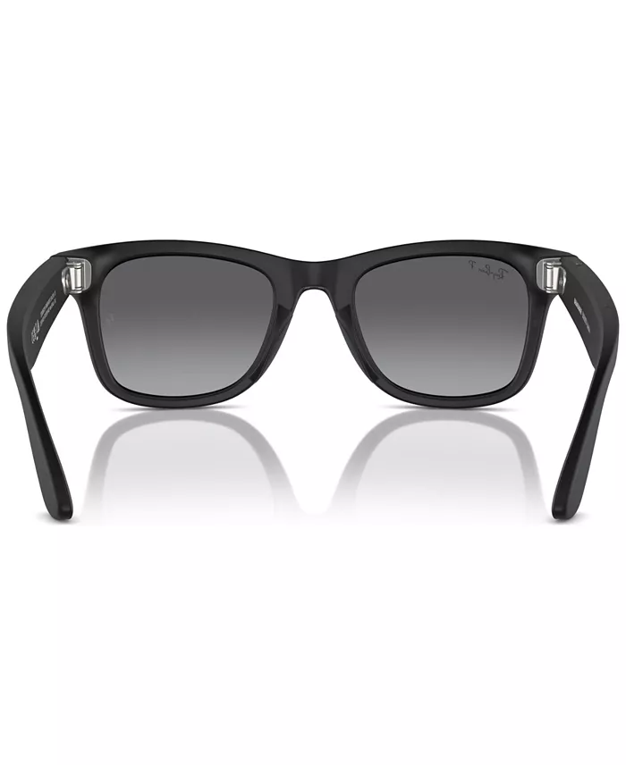 Ray-Ban Meta Wayfarer Unisex Polarized Gradient AI Sunglasses RW4006 Women's Fashion Shoes & Accessories