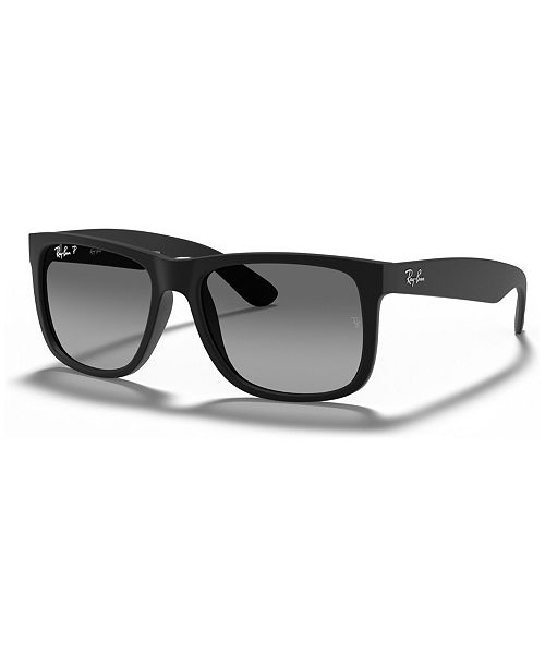 Ray-Ban Polarized Sunglasses RB4165 Justin Gradient Men's Fashion & Accessories