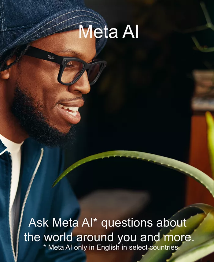 Ray-Ban Unisex Ray-Ban Meta Wayfarer AI Glasses Collection Women's Fashion Shoes & Accessories