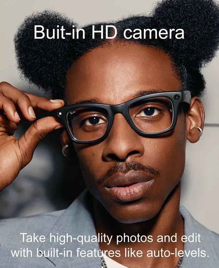 Ray-Ban Unisex Ray-Ban Meta Wayfarer AI Glasses Collection Women's Fashion Shoes & Accessories