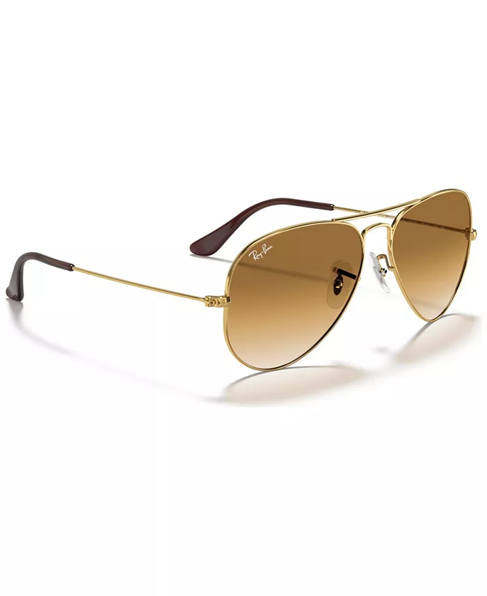 Ray-Ban Unisex Sunglasses RB3025 AVIATOR GRADIENT Women's Fashion Shoes & Accessories