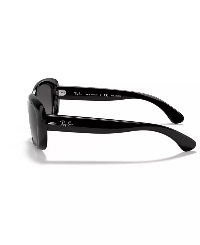 Ray-Ban Women's Polarized Sunglasses RB4101 JACKIE OHH Women's Fashion Shoes & Accessories
