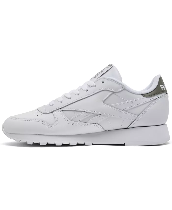 Reebok Men's Classic Leather Casual Sneakers From Finish Line Brands
