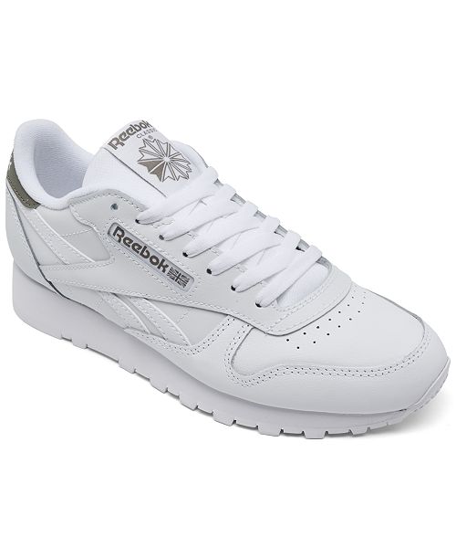 Reebok Men's Classic Leather Casual Sneakers from Finish Line Brands