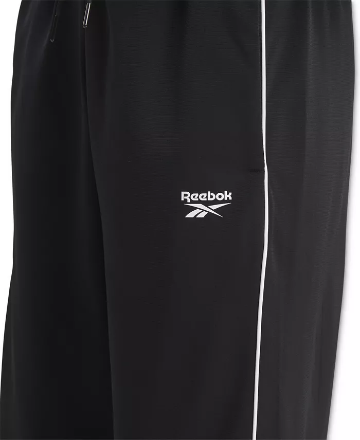 Reebok Women's ID Side-Stripe Classic Tricot Track Pants Women's Fashion Shoes & Accessories