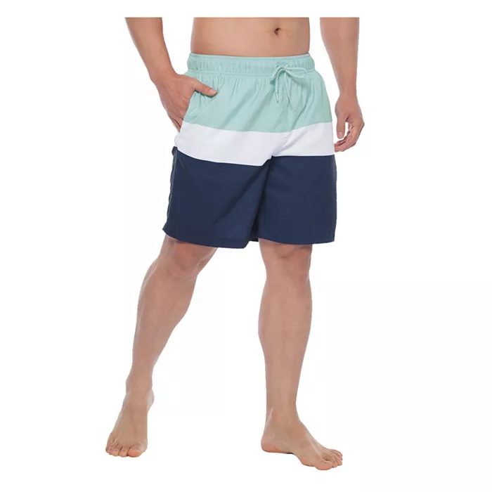 Rokka&Rolla Men's 8" Mesh Lined Swim Trunks Up To Size 2XL Men's Fashion & Accessories