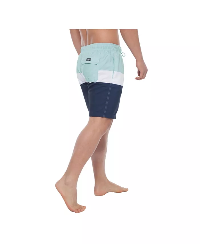 Rokka&Rolla Men's 8" Mesh Lined Swim Trunks Up To Size 2XL Men's Fashion & Accessories