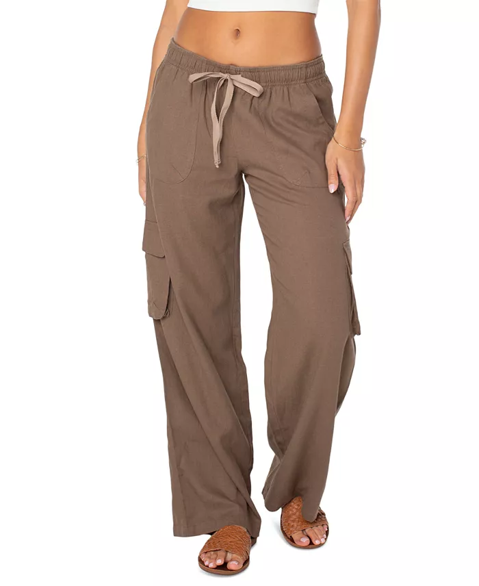 Roxy Juniors' Lagoon Tie-Waist Pull-On Cargo Pants Juniors'