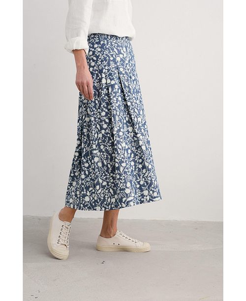 Seasalt Cornwall Women's Jamboree Skirt Women's Fashion Shoes & Accessories