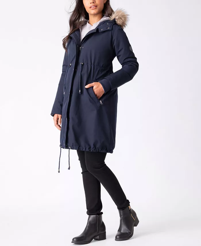 Seraphine Women's 3 In 1 Winter Maternity Jacket Women's Fashion Shoes & Accessories