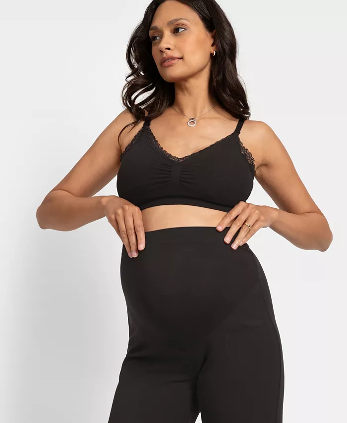 Seraphine Women's Maternity Straight Leg Trouser Women's Fashion Shoes & Accessories