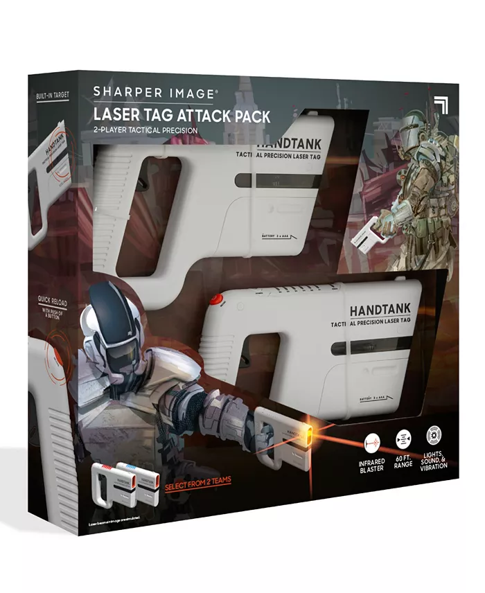 Sharper Image 2 Player Laser Tag Attack Pack Set 2 Piece All Toys