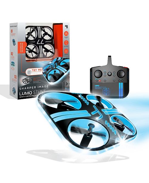 Sharper Image Lumo Stunt Remote Control Glow Drone All Toys