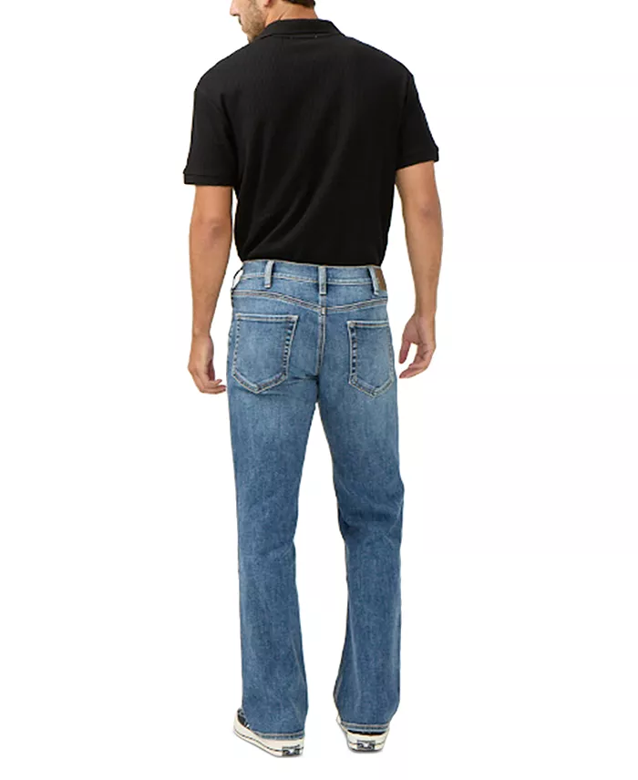 Silver Jeans Co. Zac Relaxed Fit Straight Leg Jeans Men's Fashion & Accessories