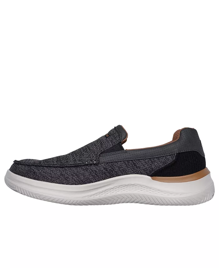 Skechers Men's Relaxed Fit: Hasting - Marco Slip-On Moc Casual Sneakers From Finish Line Brands
