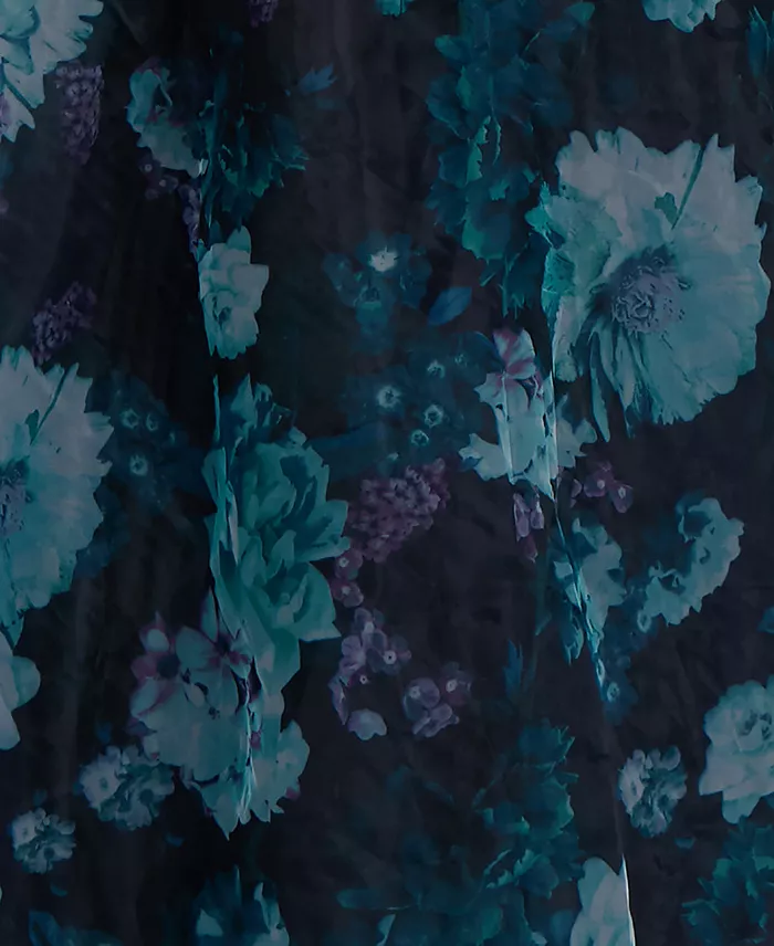 SL Fashions Floral-Organza Gown Women's Fashion Shoes & Accessories