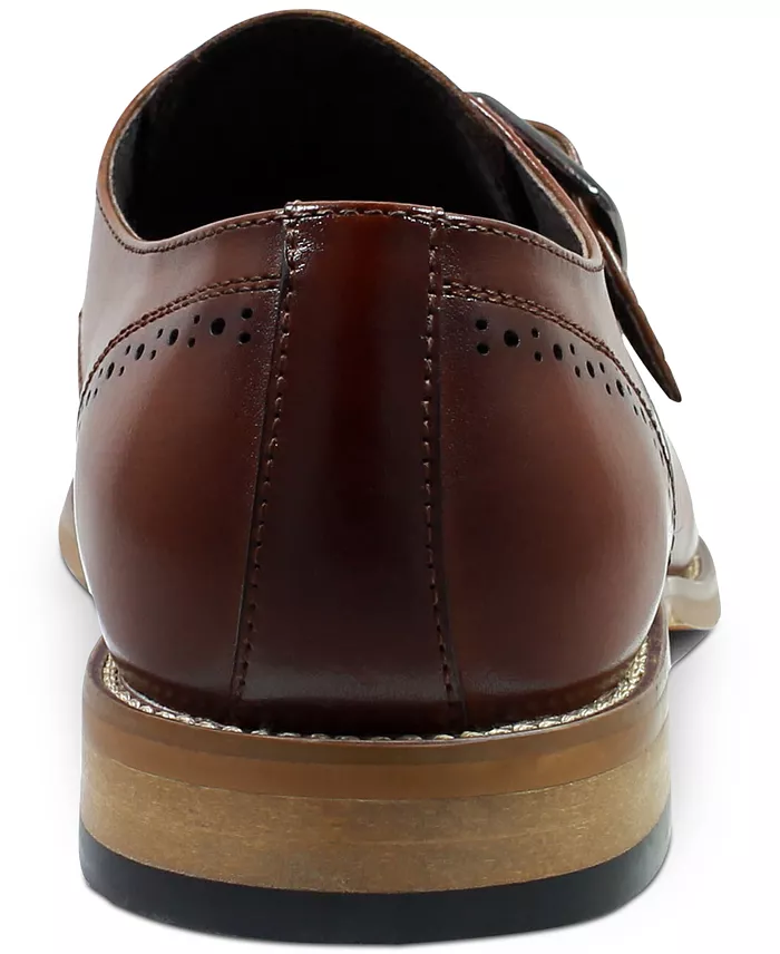 Stacy Adams Men's Duncan Cap-Toe Single Monk Strap Shoes Created For Macy's Men's Shoes