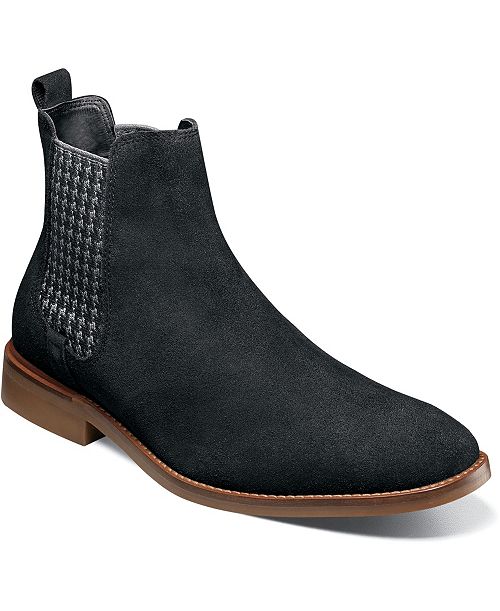 Stacy Adams Men's Gabriel Plain Toe Chelsea Boots Men's Shoes