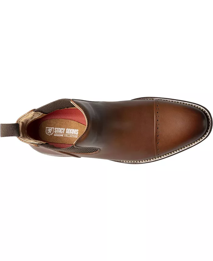 Stacy Adams Men's Maury Cap Toe Chelsea Boots Men's Shoes