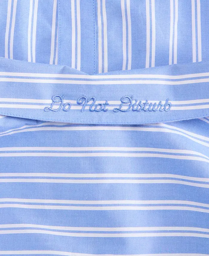 State Of Day Women's Colorblocked Striped Boxer Pajama Set Exclusively At Macy's Women's Fashion Shoes & Accessories