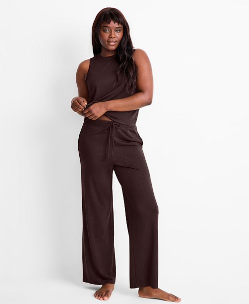 State of Day Women's Relaxed-Fit Drawstring Pants Exclusively at Macy's Women's Fashion Shoes & Accessories