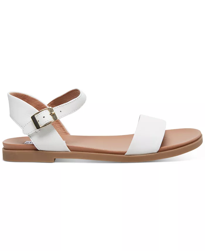 Steve Madden Dina Flat Sandals Women's Fashion Shoes & Accessories